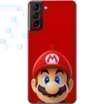 Samsung Galaxy S21+ 5G Genomskinligt Skal Super Mario Bros