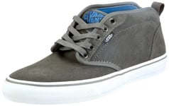 Vans Atwood Mid, Baskets mode homme - Gris (grey/white), 43 EU (10)