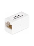 RJ45 Coupler 5-Pack Inline Cat6 Coupler Female to Female (F/F) T568 Connector Unshielded Ethernet Cable Extension - 5 Pack (IN-CAT6-COUPLER-U5) - network coupler - white