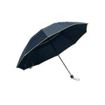 Vindsäkert Paraply, 130 cm - Blå