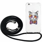 Apple Iphone 6 / 6s Glam. Case Band Silver Katt