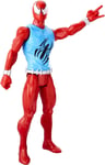 Marvel Spider-Man Titan Hero Series Scarlet Spiderman 12" Action Figure Official