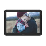 Digital Photo Frame 8 Inch NAPATEK Digital Picture Frame 1920x1080 High Resolution 16:9 FHD IPS Screen Image Preview Video Calendar Clock Auto On/Off Timer Support USB and SD Card Remote Control