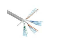 Act Cat6 - 305M Cat6 S/Ftp (S-Stp) Grå Nätverkskabel (Fp600b)
