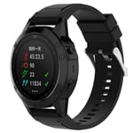 Silikonarmband Garmin Fenix 3/Fenix 3 HR Svart