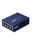 PLANET HPOE-460 4-Port IEEE 802.3at High PoE Injector Hub