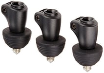 Manfrotto 12SPK3 Spikes for Aluminium Tripod (12 MM Set of 3), Black