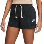 Sport shorts til kvinder Nike Sportswear Gym Vintage Sort S
