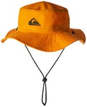 Quiksilver Men's Bushmaster Sun Protection Floppy Visor Bucket Hat, Radiant Yellow, L-XL