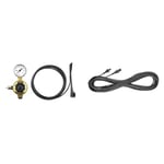 Biogents BG-Booster I CO2 Upgrade BG-Mosquitaire Outdoor Anti- moustiques I 0,75kg & Rallonge Electrique pour Piège Anti Moustiques & Moustiques Tigres Extérieur BG-MOSQUITAIRE