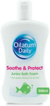 Oilatum Daily Junior Bath Foam for Dry Skin, 300 ml, White, Pack of 1 