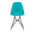 Vitra - Eames Fiberglass Side Chair Turquoise - Turkos - Blå - Matstolar