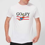 Disney Goofy By Nature Men's T-Shirt - White - XL