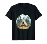 Teepee Camping T-Shirt