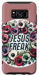 Galaxy S8 Jesus Freak Christian Design Anemone Florals Case