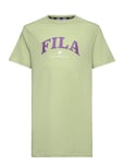 Lathen Graphic Tee Dress Green FILA