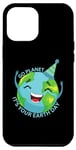 Coque pour iPhone 14 Plus Go Planet Chapeau d'anniversaire It's Your Earth Day