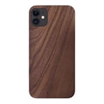 iATO Wood Case for iPhone 12/12 Pro. Unique & Classy Open Top & Bottom Minimalistic Real Natural Walnut Wood Case for iPhone 12/12 Pro. Wooden Case Compatible with New 2020 iPhone 12 & 12 Pro 6.1"