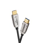 celexon UHD Optical Fibre HDMI 2.1 8K Active Kabel 15m, svart