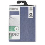 Brabantia Ironing Board Cover - Size A - Neutral - 110cm x 30cm - Denim Blue