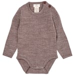 Copenhagen Colors Merinoull Baby Body Natural Melange Beige | Beige | 62 cm