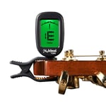 Guitar Tuner Clip on-Accurate Chromatic, Acoustic Guitar Bass Banjo Violin Ukulele Tuner