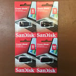 Sandisk Usb 8/16/32/64 Gb Cruzer Blade 2.0 Cz50 Flash Stick Pen Drive Uk