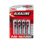 Batteri AA/LR6 1.5V Alkaline, 4-pack