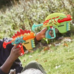 Nerf DinoSquad Stego-Duo 2 Toy Foam Nerf Blasters