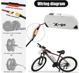 1000W 48V 13Ah TIGER SHARK Lithium Battery Electric Bicycles E-Bike Bafang Ebike