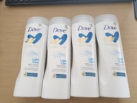 Dove Body Love Light Care Body Lotion For All Skin Types X4 JUST £18.99