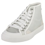 adidas Nizza High Womens White Fashion Trainers - 4 UK