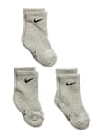 Nhb Df Performance Basic Crew / Cre *Villkorat Erbjudande Socks & Tights Grå Nike