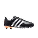 Adidas 11 Nova FG Lace Up Black Smooth Leather Kids Football Boots B40159