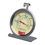 Fridge and Freezer Thermometer- Large Stainless Steel MasterClass- 10cm Dial