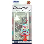 PME GMC112 Geometric MultiCutter for Cake Design - Triangle, Medium Size, 1-Inch, White