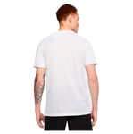 Nike Dri Fit Park 7 Jby Short Sleeve T-shirt White S Man