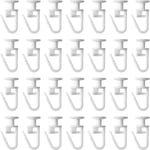 100 stycken gardinskena glidare gardin glidare gardinskena glidare Clapser krokar gardinkrokar för skena typ gardinskenor