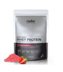 Radix Natural Whey Protein Powder 1kg Strawberry