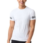 Björn Borg Performance Tee Vit polyester XX-Large Herr
