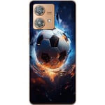 Motorola Edge 40 Neo Transparent Mobilskal Flygande boll
