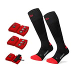 Lenz Heat Sock 4.1 Toe Cap + Heat Pack Black 5411 (39-41)