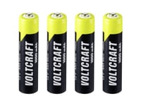 Voltcraft Endurance Hr03 Uppladdningsbart Aaa-Batteri Nimh 1000 Mah 1,2 V 4 St