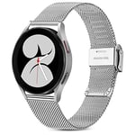 Milanese Mesh Bracelet Samsung Galaxy Watch 5 40/44/Pro 45mm Silver