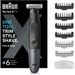 Braun Series X XT5200 Trimmer og barbermaskine til skæg