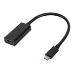 Pour cable Type-c vers Hdmi 4k Hd Cable USB 3.1 vers Hdmi 4k (noir)