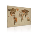 Arkiio Tavla Karta Över Världen A3-N2188-DKXLA