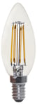 LED-lampa kronljus E14 Clas Ohlson, varmvit