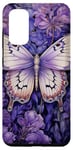 Galaxy S20 Lavender Purple Butterfly Case