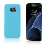Samsung Gummerad Pc-plast Telefonskal För Galaxy S7 Edge - L